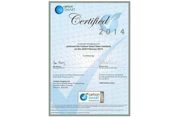 Carbon Smart Certified 2014