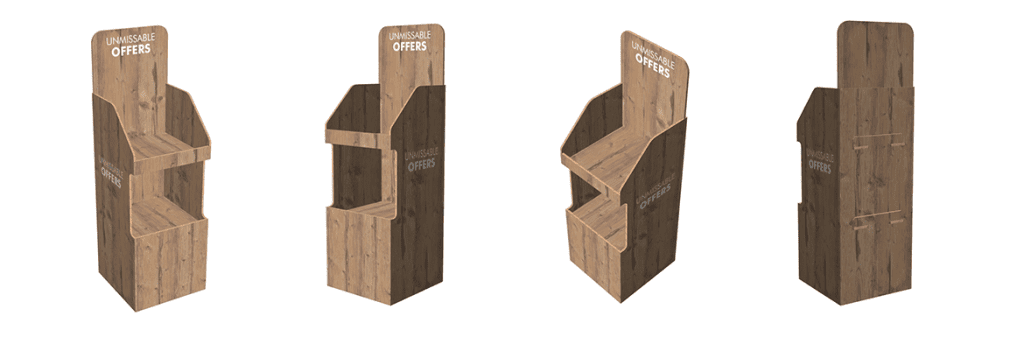 Cotton Traders Free Standing Display Unit